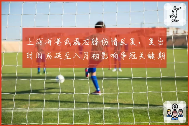 上海海港武磊右膝伤情反复,复出时间或延至八月初影响争冠关键期