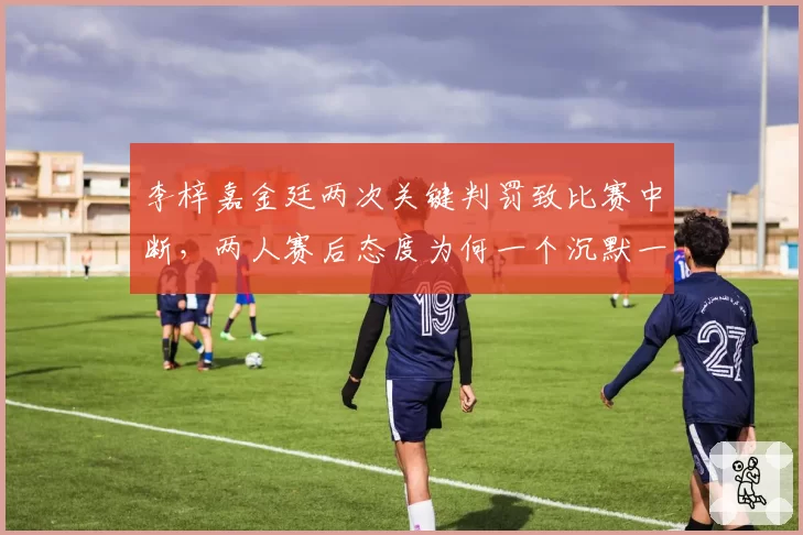 李梓嘉金廷两次关键判罚致比赛中断,两人赛后态度为何一个沉默一个炮轰?
